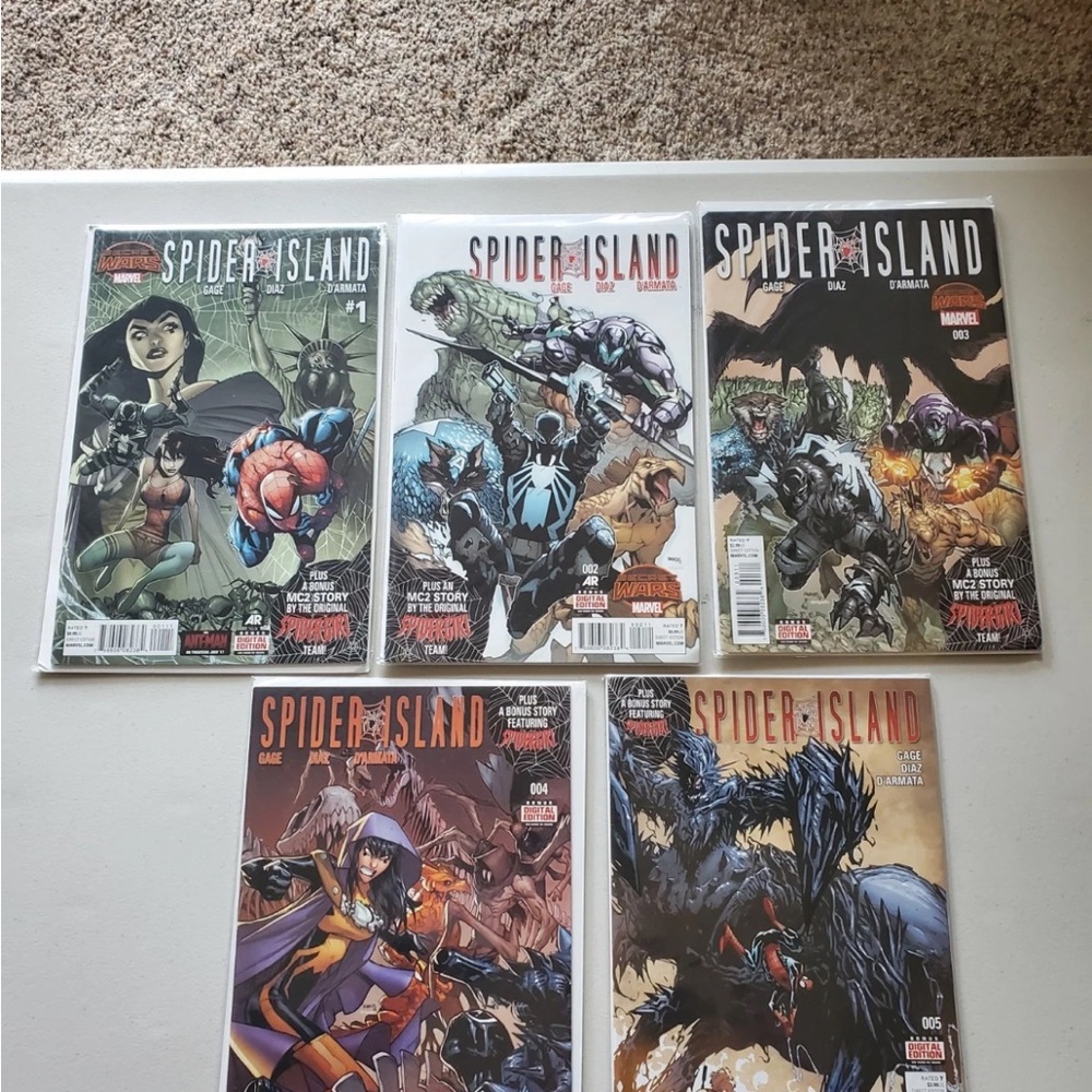 Marvel‎ Spider-Island complete set: secret wars